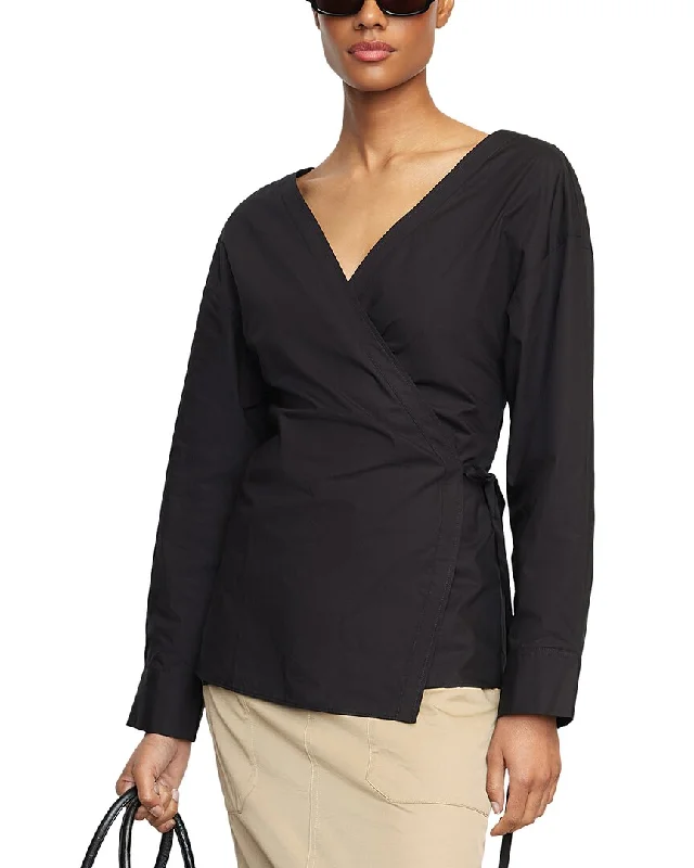 Comfy Pants Modern Citizen Noomi V-Neck Wrap Top
