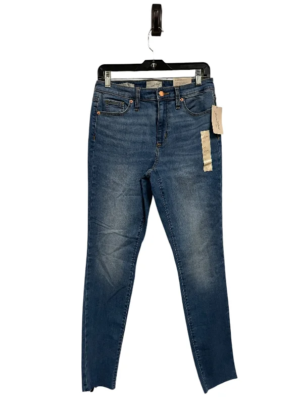 Perfect Tailoring Jeans Skinny By Universal Thread In Blue Denim, Size: 6