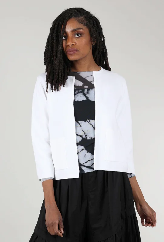 End Of The Year No Close Cardigan, White