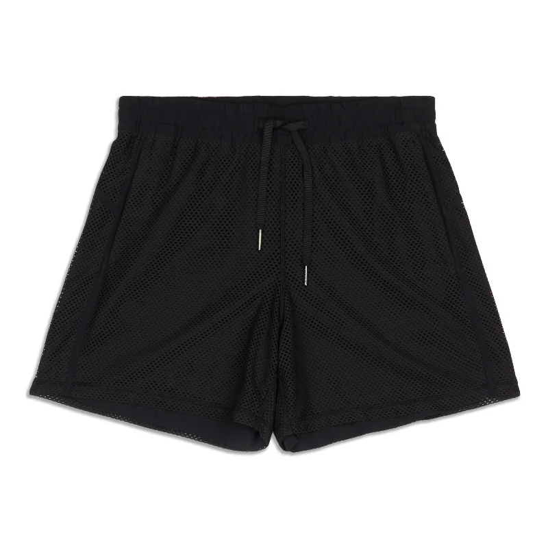 Versatile Items Mesh On Mesh Short - Resale