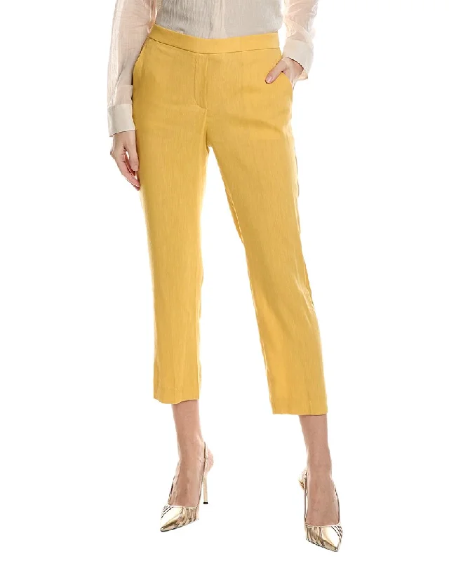 Noble And Elegant Theory Treeca Linen-Blend Pull-On Pant